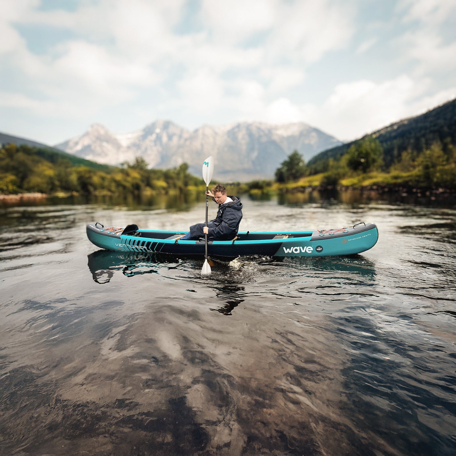 Venturer Inflatable Canoe | 2-3 Person