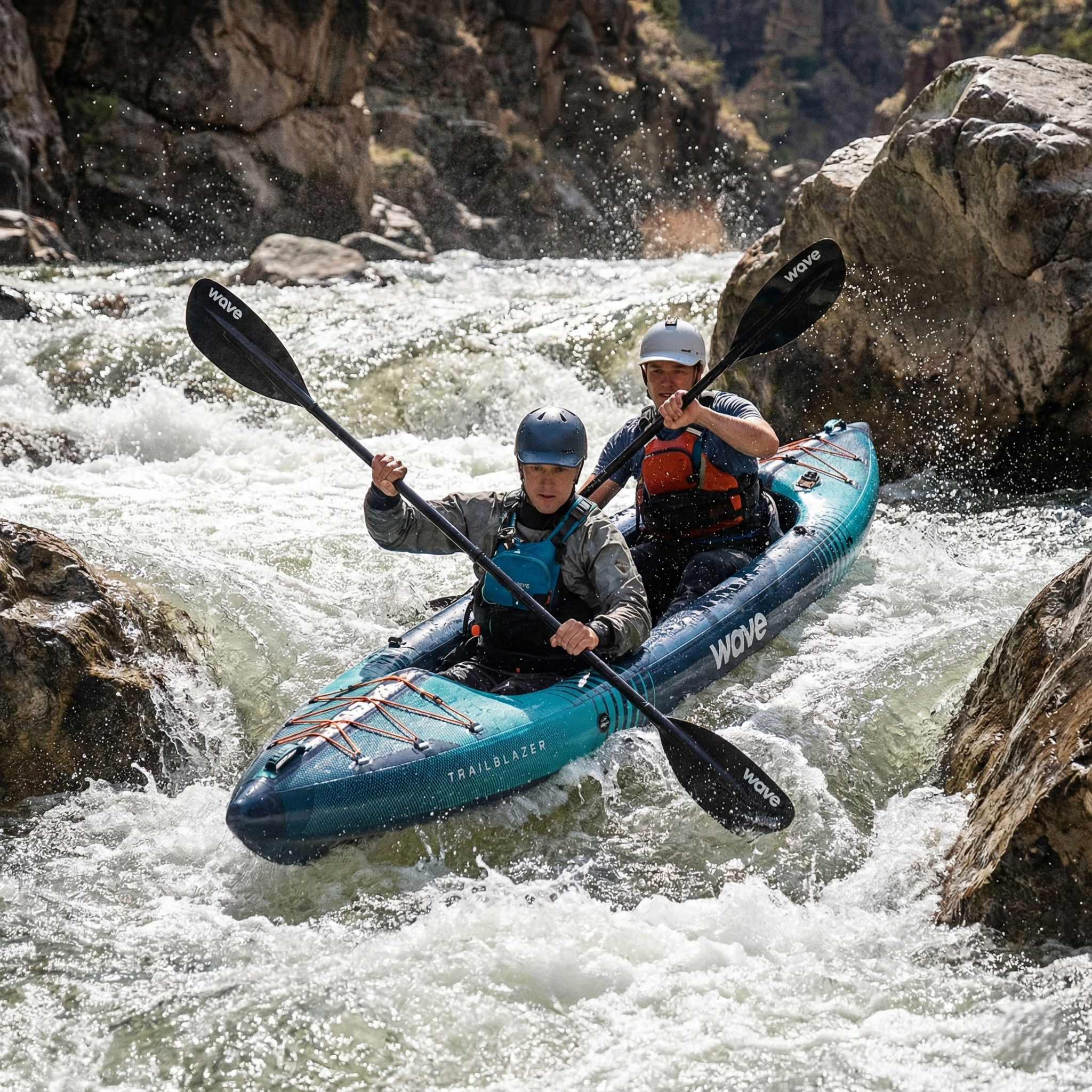 Trailblazer 3.0 | Inflatable Kayak | Drop-Stitch | 2-3 Seater