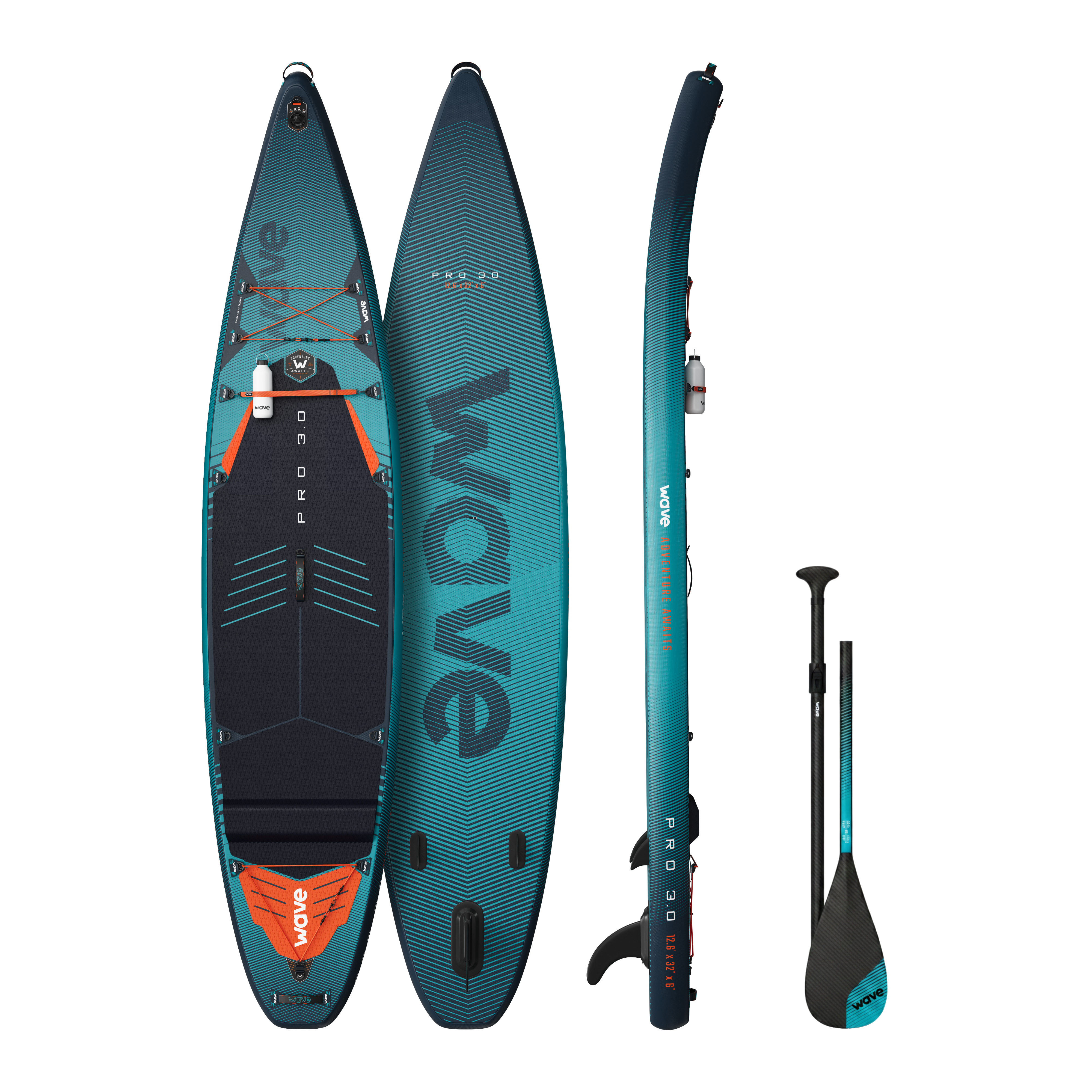 Pro 3.0 SUP | Inflatable Paddleboard | 12'6ft