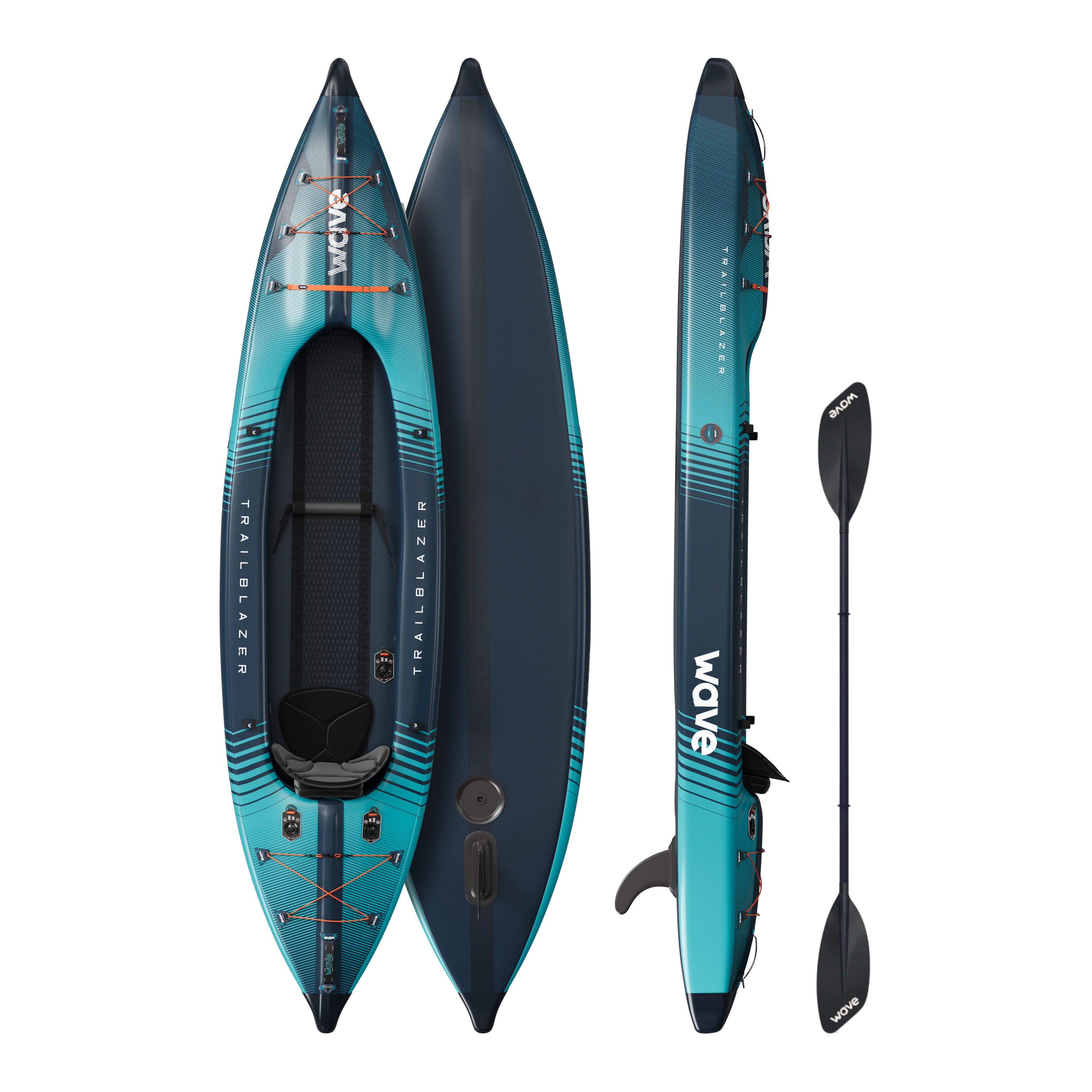 Trailblazer 3.0 | Inflatable Kayak | Drop-Stitch | 2-3 Seater