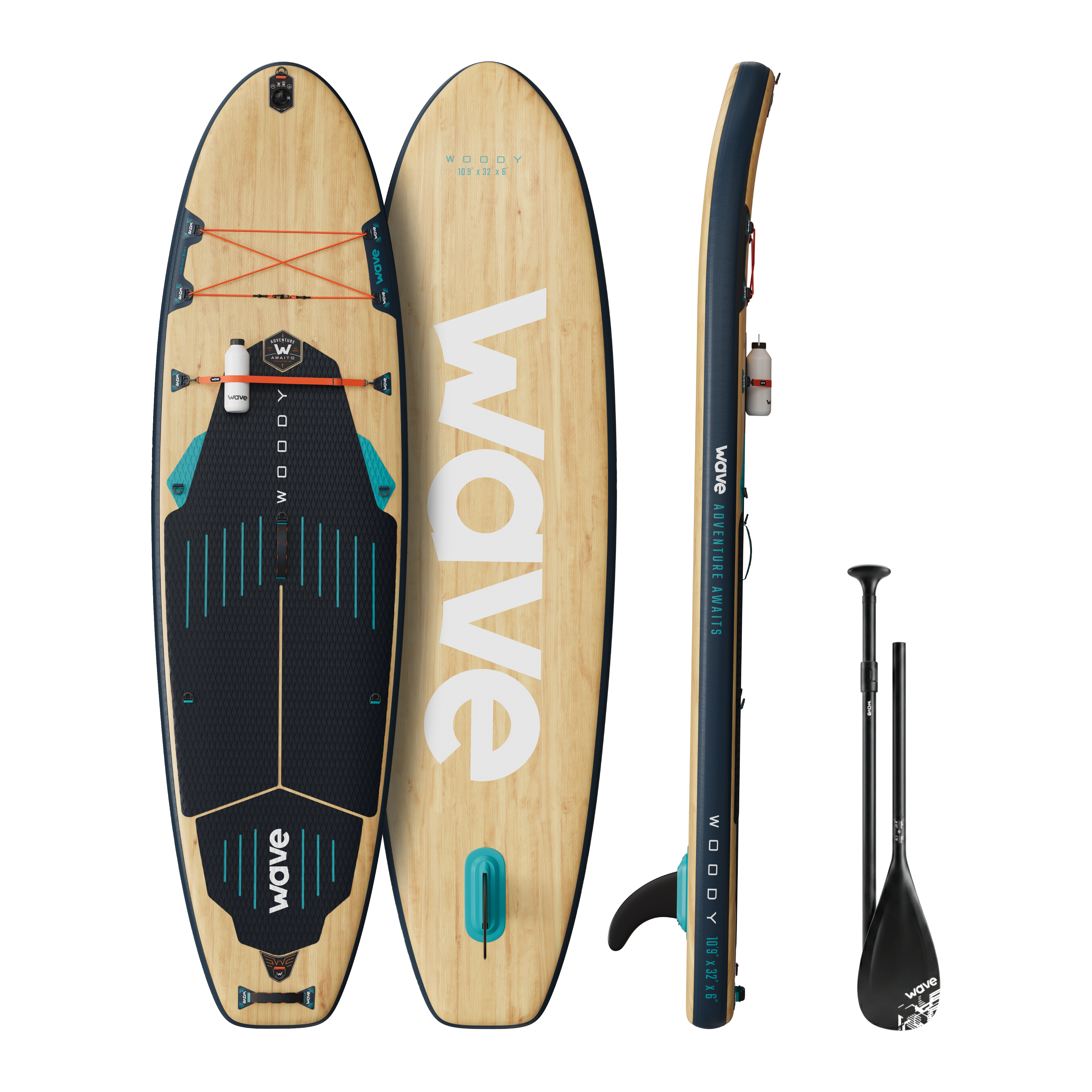 Woody 3.0 SUP | Inflatable Paddleboard | 10'9ft