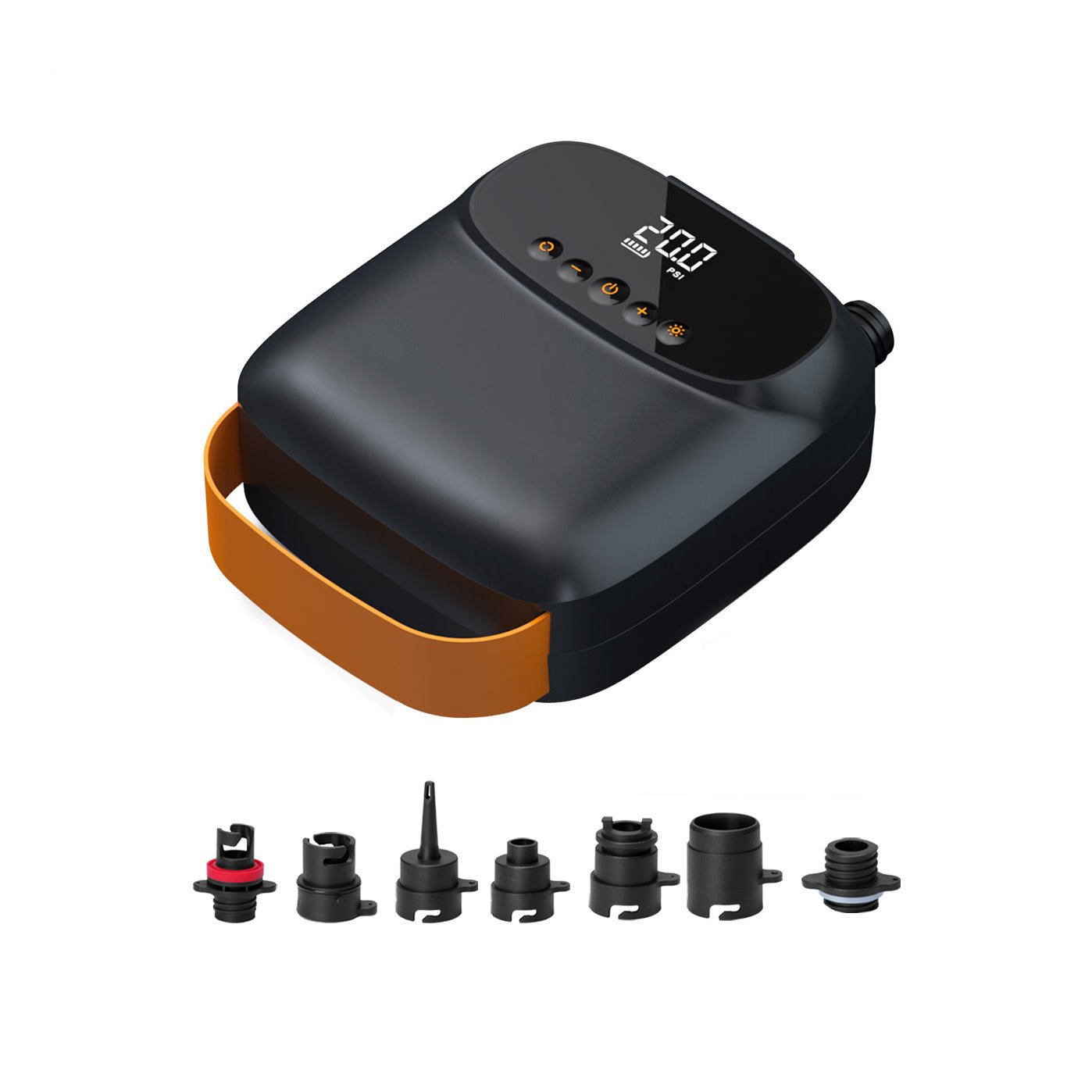 Electric Pump | 20PSI | Black/Orange Pump Wave Sups