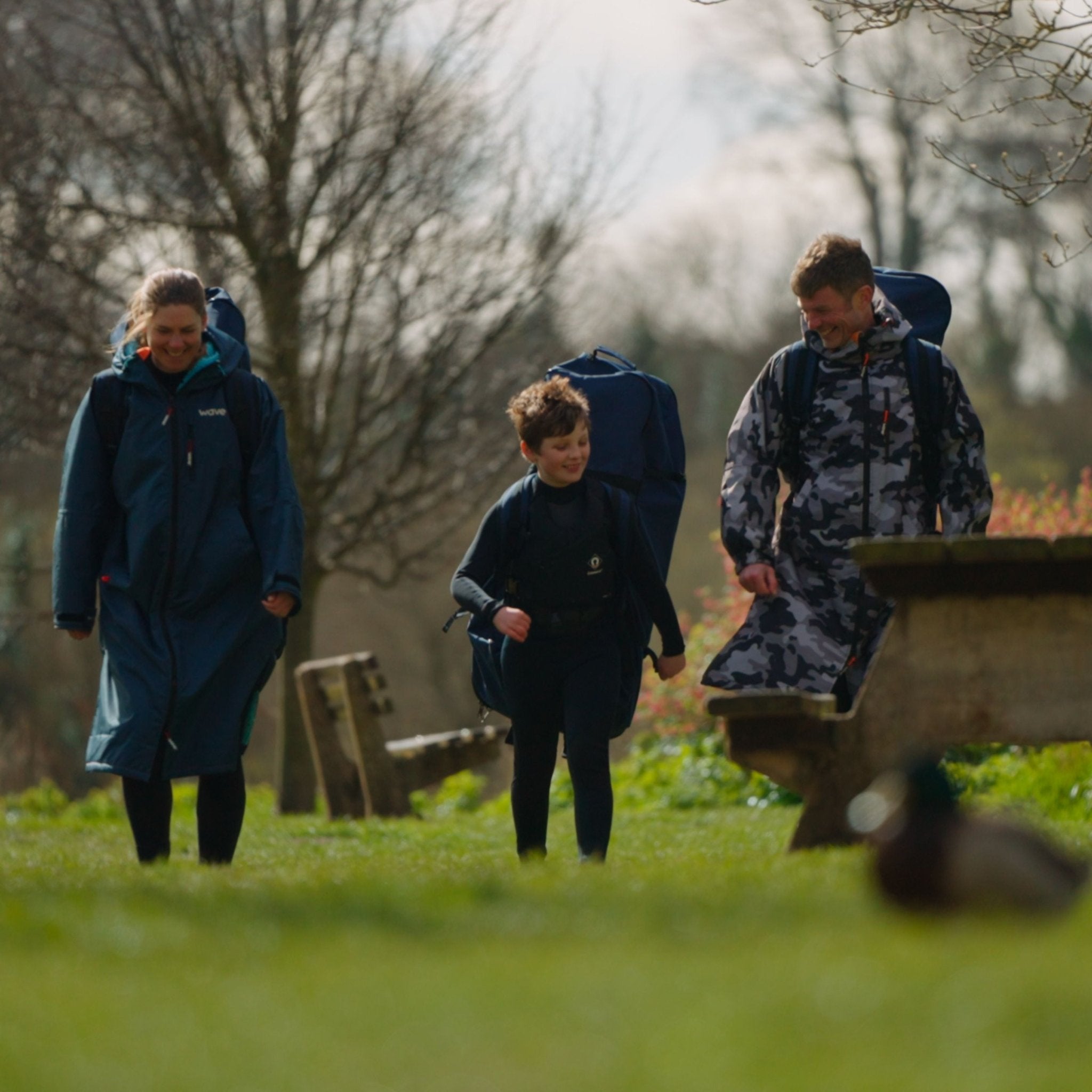 Fleece-Lined Changing Robe | Unisex Robes Wave Sups