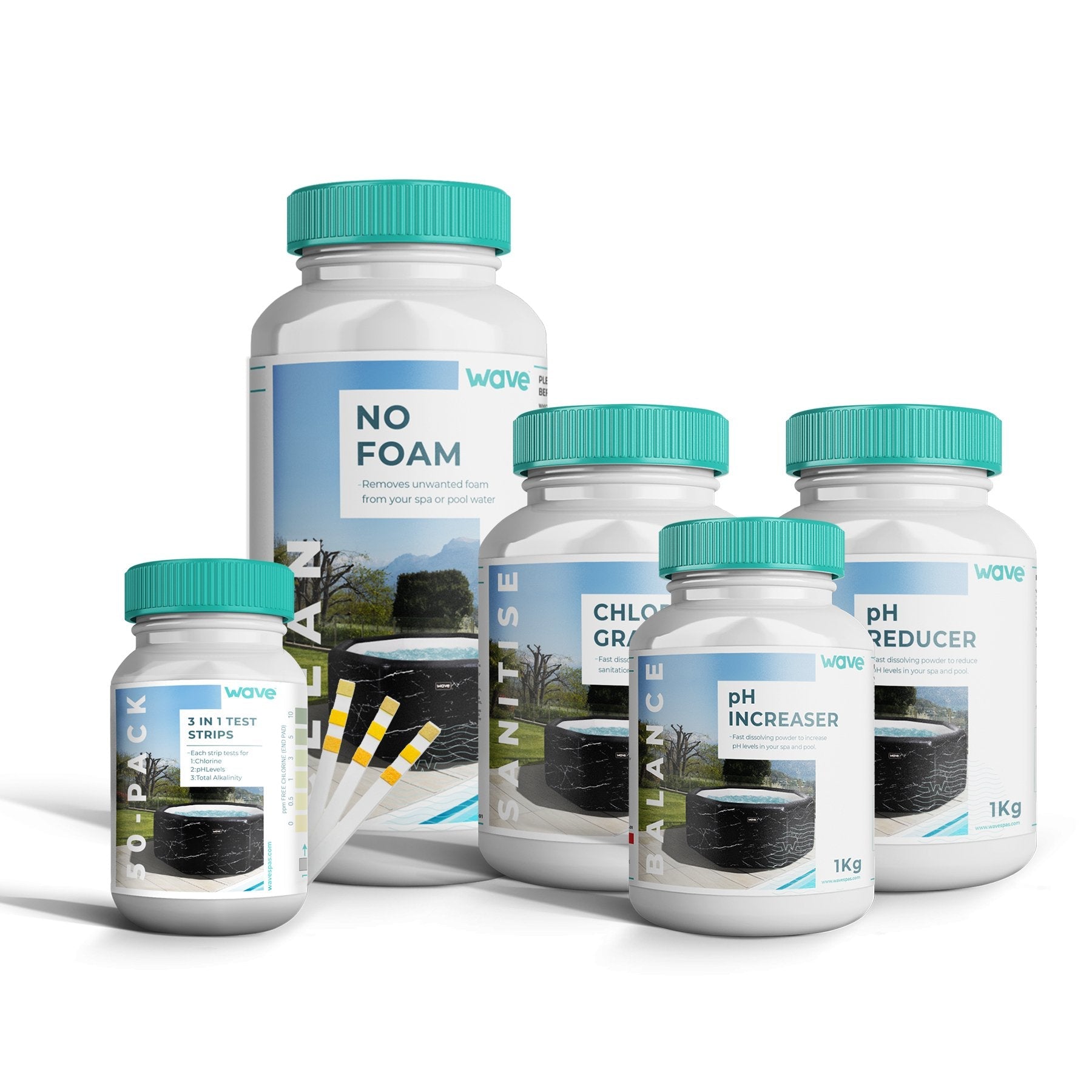 Chemical Starter Kit | The Kilo Collection Chemicals Wave Spas