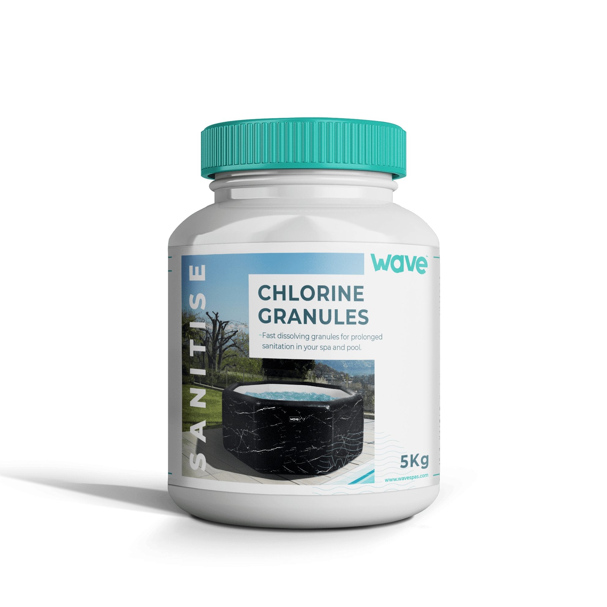 Chlorine Granules | 5 KG Chemicals Wave Spas