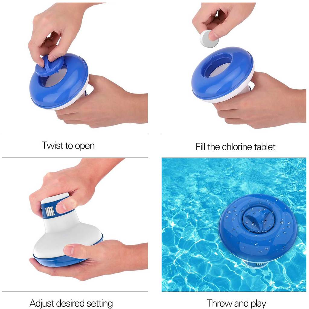 Hot Tub Multifunctional Tablet Dispenser - Spa Chemicals - Wave Spas USA