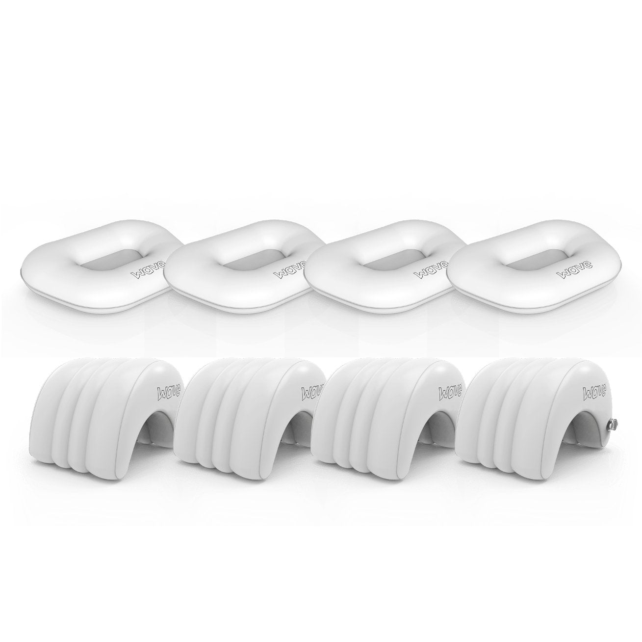 Inflate and Elevate Bundle | 4 Head Rests, 4 Cushions Head Rests Wave Spas
