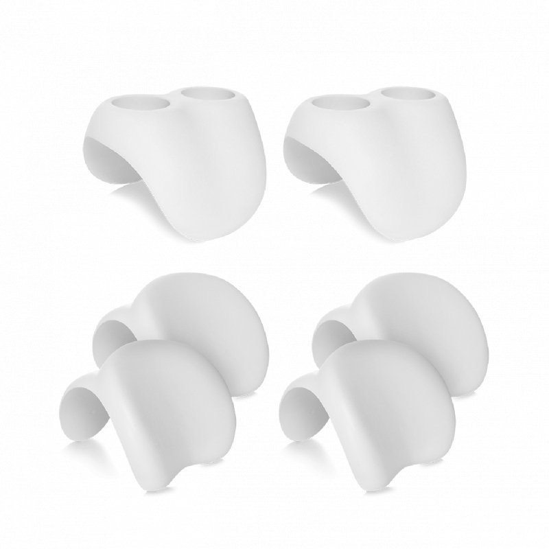 Comfort Pack | 2 Drinks Holders, 4 Head Rests | Light Grey Head Rests Wave Spas