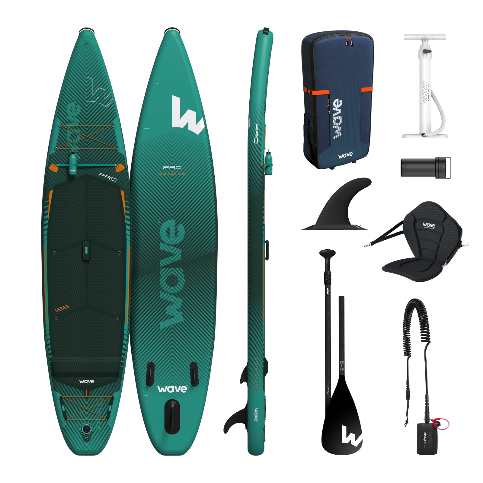 Pro 2.0 SUP | Inflatable Paddleboard | 12'6ft