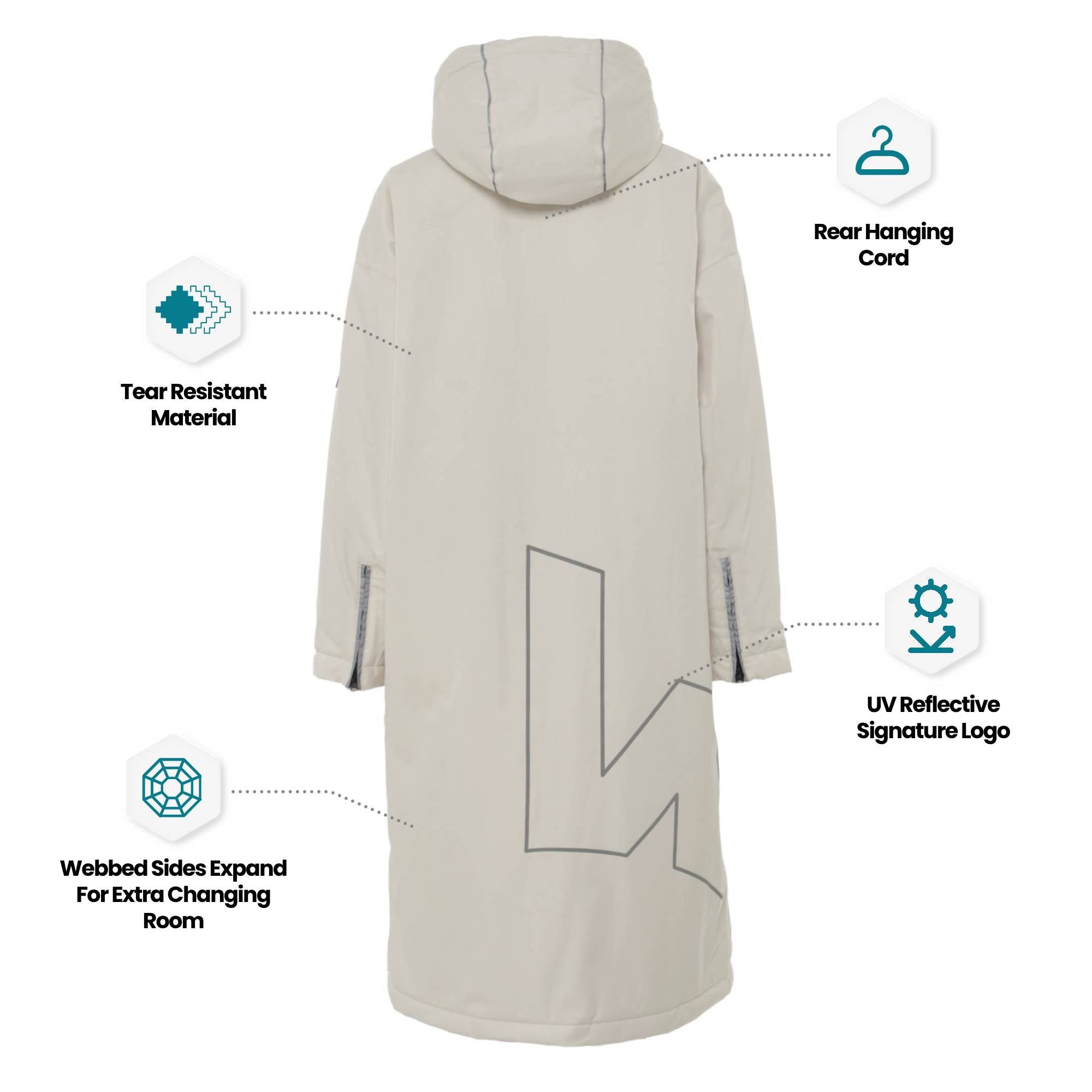 3 in 1 Changing Robe | Unisex Robes Wave Sups