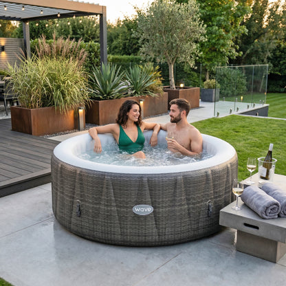 Atlantic | 4/6-Person Inflatable Hot Tub | Integrated Heater | ETL