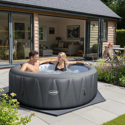 Atlantic | 4/6-Person Inflatable Hot Tub | Built-In Integrated Heater | UKCE