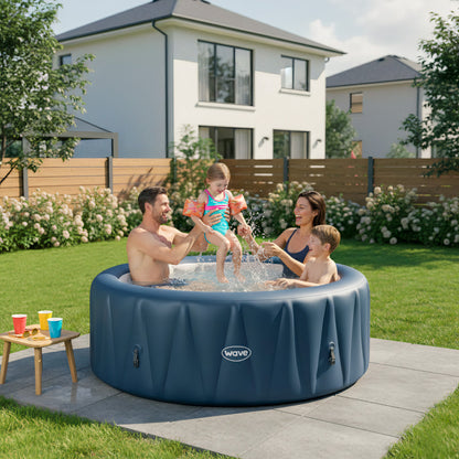 Atlantic | 4/6-Person Inflatable Hot Tub | Built-In Integrated Heater | UKCA