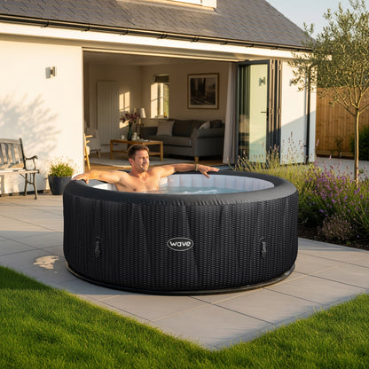 Atlantic | 4/6-Person Inflatable Hot Tub | Built-In Integrated Heater | UKCE