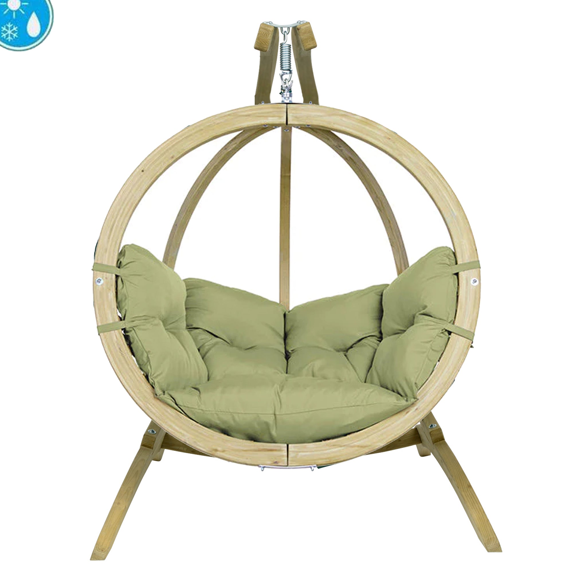 Globo Hammock Single Seater Chair Set