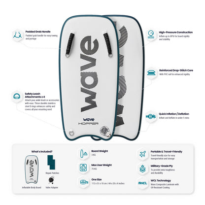 Wave Hopper | Inflatable Body Board