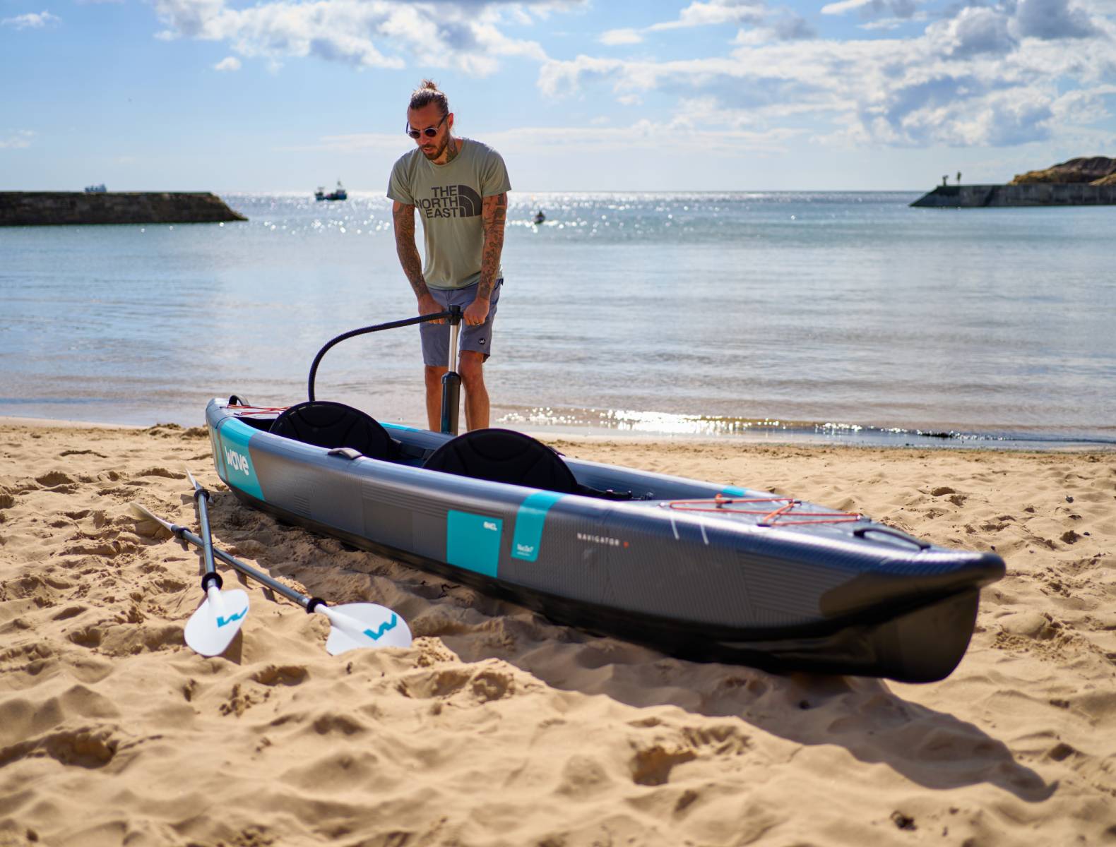 Navigator | Inflatable Kayak | Drop-Stitch | 1-2/2-3 Seater