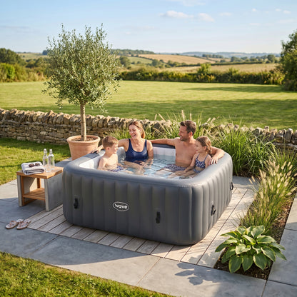 Pacific | 4/6-Person Inflatable Hot Tub | Integrated Heater | ETL