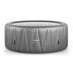 Atlantic | 6-Person Inflatable Hot Tub | Integrated Heater | Grey Rattan | EU