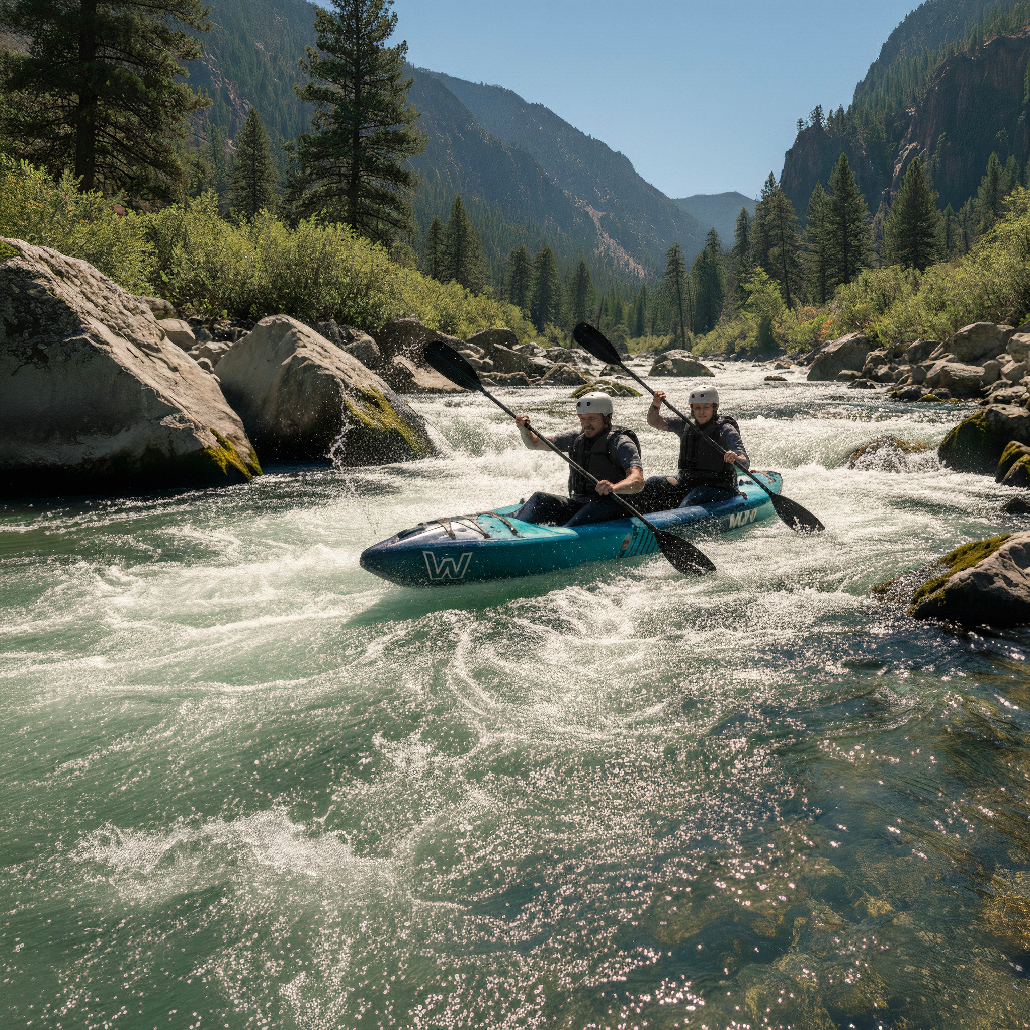 Roamer | Inflatable Kayak | PU-Stitch | 1-2/2-3 Seater