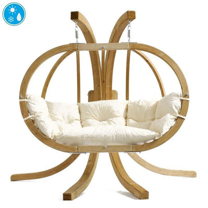 Globo Royal Double Seater Hanging Chair Set - Amazonas Online UK