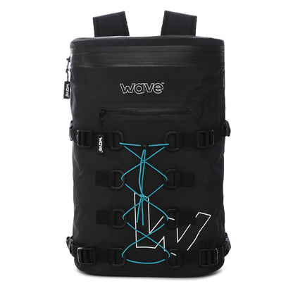 Waterproof Zipped PVC Deck Bag | Black | 20L Bags & Cases Wave Sups