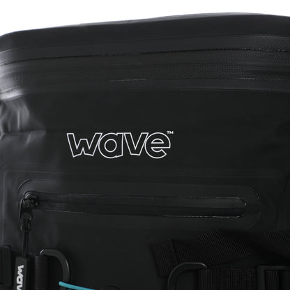 Waterproof Zipped PVC Deck Bag | Black | 20L Bags & Cases Wave Sups