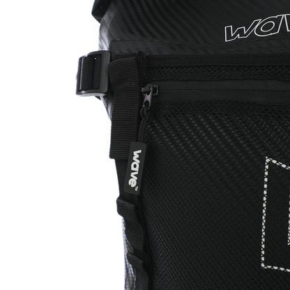 Waterproof Roll Top PVC Deck Bag | Black | 20L Bags & Cases Wave Sups