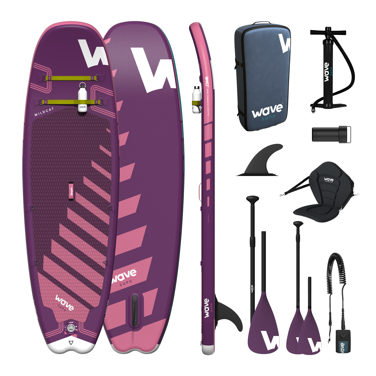 Wildcat SUP & Kayak | Inflatable Stand-Up Paddleboard | Kids SUP Package | 8.6ft