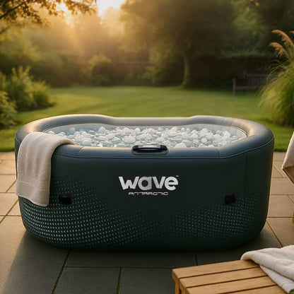 Antarctic | Drop Stitch Ice Bath | Black Ice Bath Wave Spas UK 