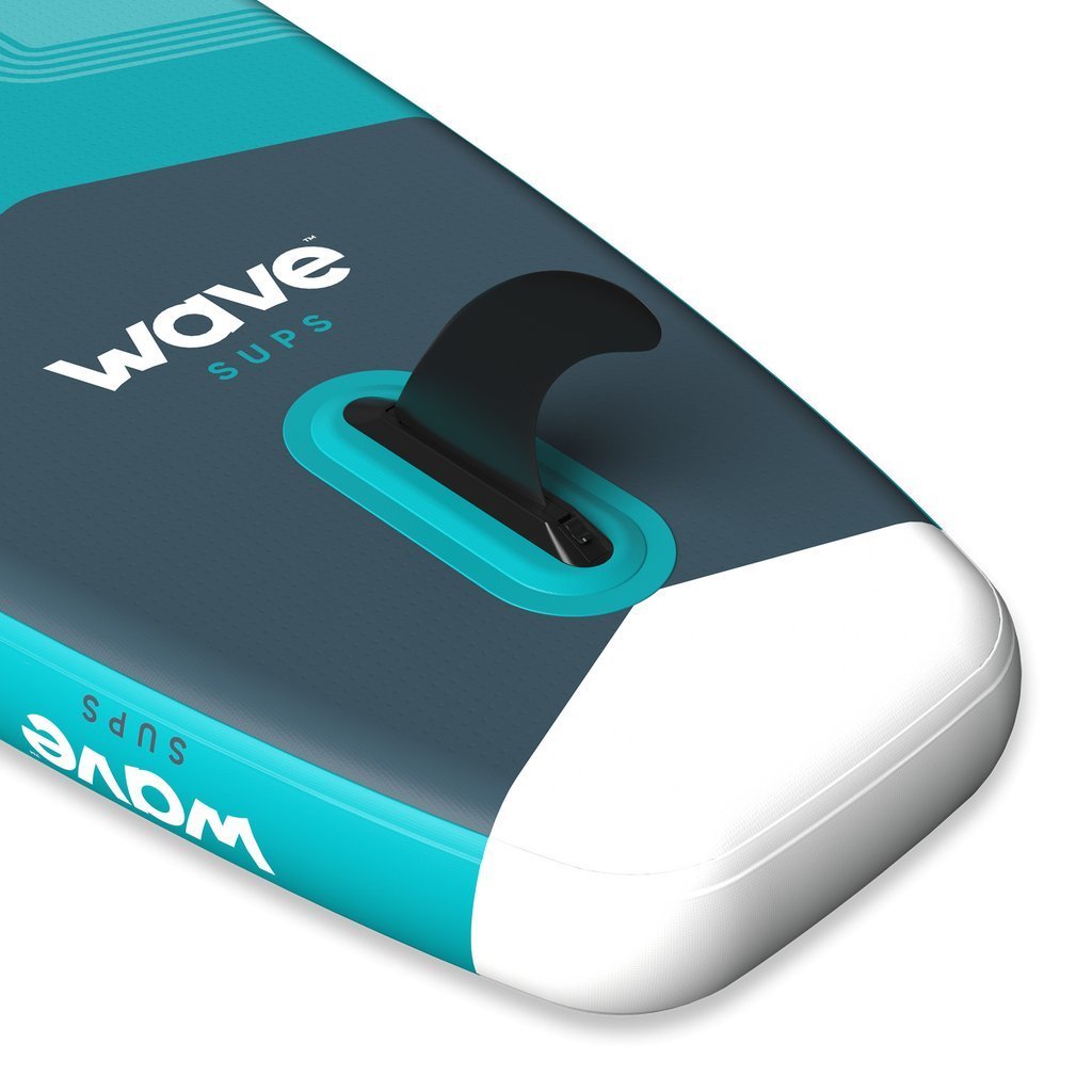 Detatchable Fin | Pro | Black Fins Wave Sups