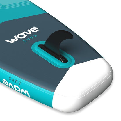 Detatchable Fin | Pro | Black Fins Wave Sups