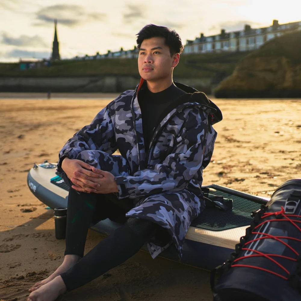 Fleece-Lined Changing Robe | Unisex Robes Wave Sups