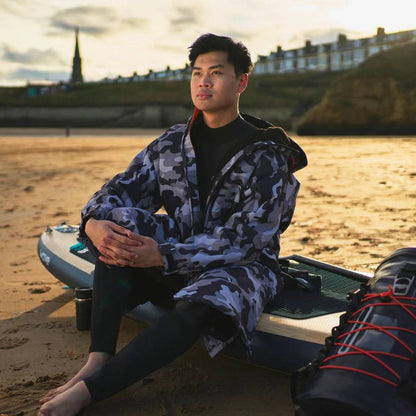 Fleece-Lined Changing Robe | Unisex Robes Wave Sups