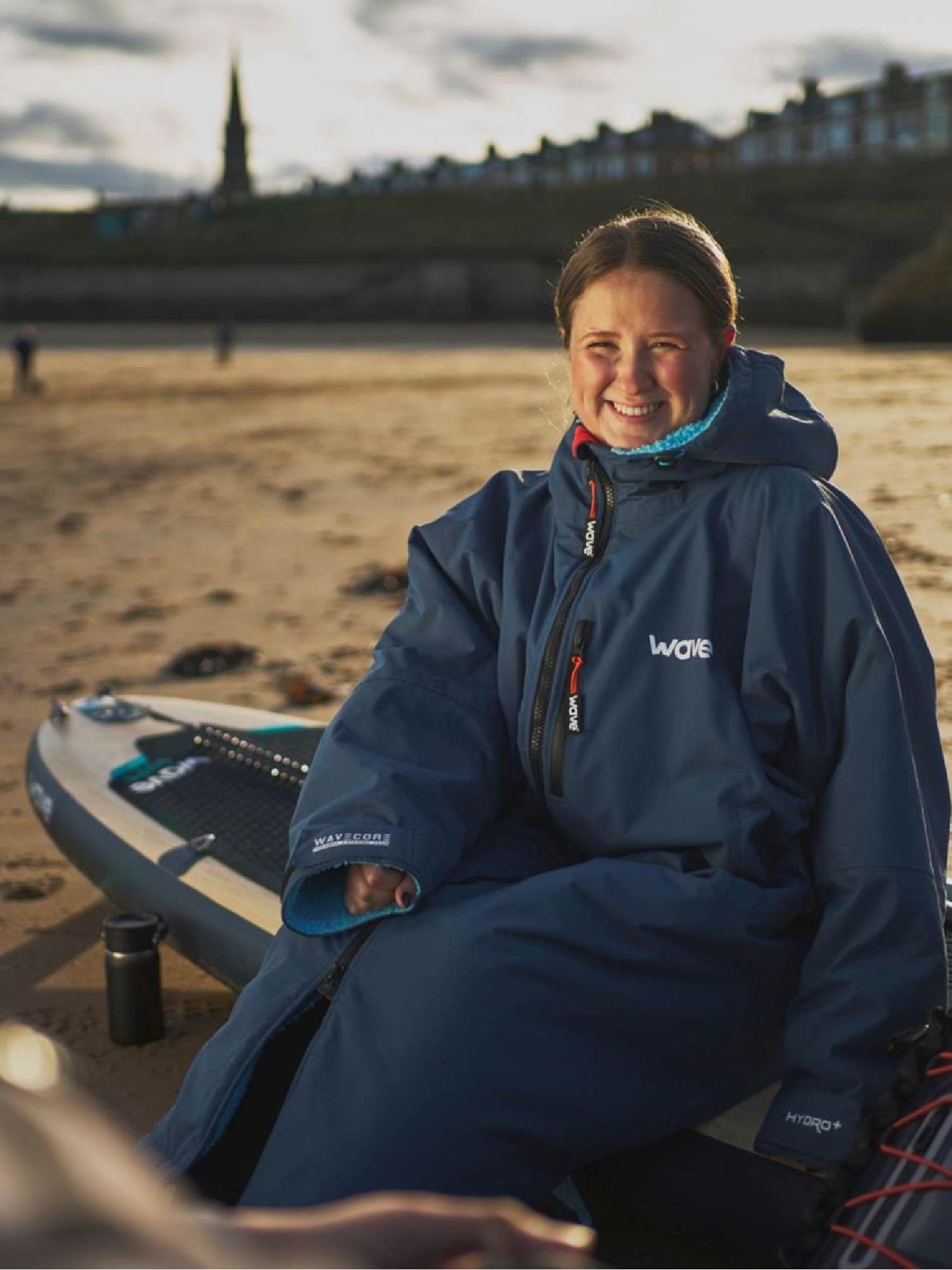 Fleece-Lined Changing Robe | Unisex Robes Wave Sups