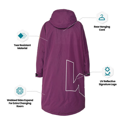 Fleece - Lined Changing Robe | Unisex - Wave Sups UK