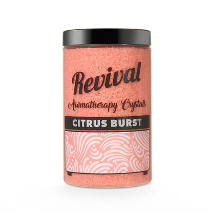 Aromatherapy Scent Crystals | Citrus Burst | 500g Aromatherapy Wave Spas