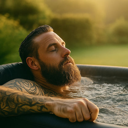 Antarctic | Drop Stitch Ice Bath | Black