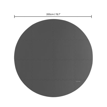 Insulating Foam Mat | Round | 16 Pieces Insulating Floor Mat Wave Spas
