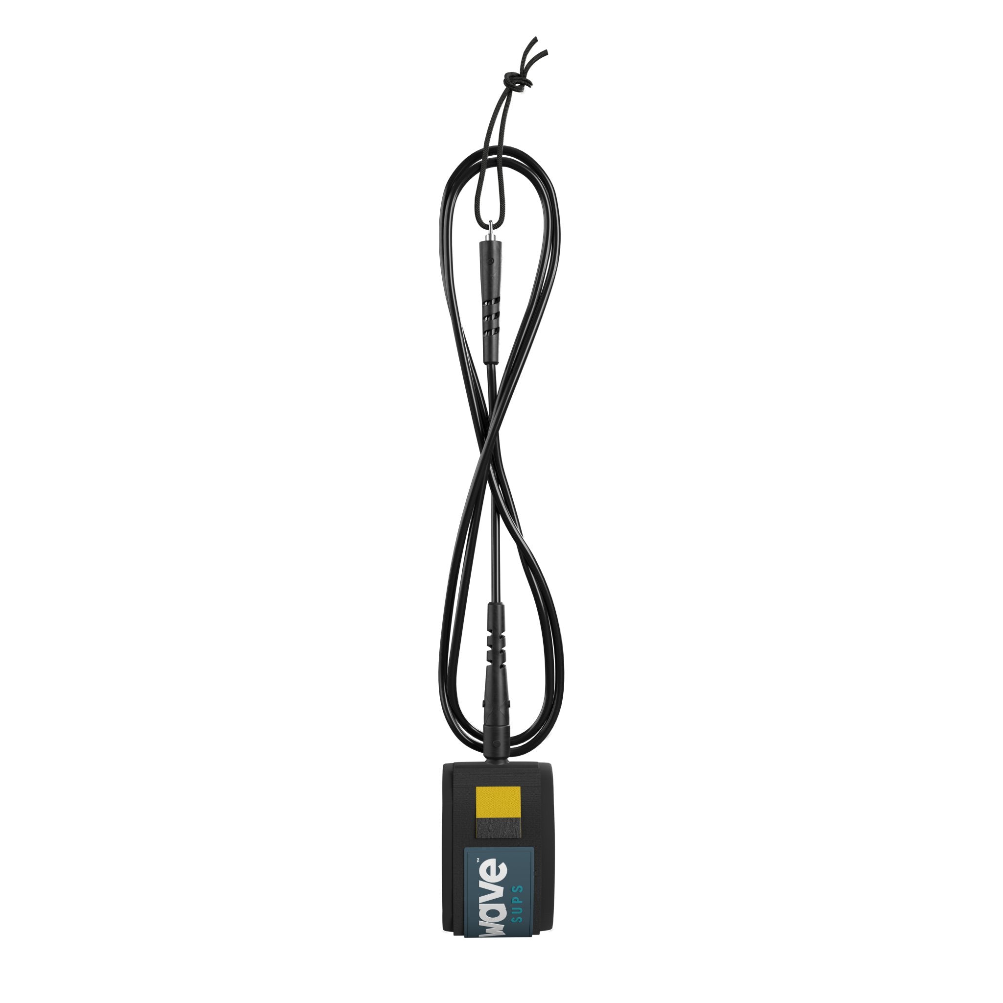 Non-Coiled Ankle Leash | Black Safety Equipment Wave Sups