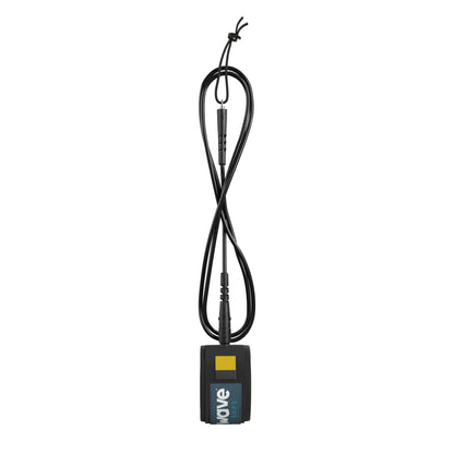 Non-Coiled Ankle Leash | Black Safety Equipment Wave Sups