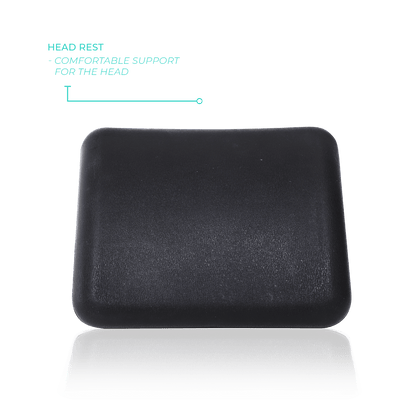 Hot Tub Head Rest & Drinks Holder | 2-in-1 | Osaka | Black Drinks Holder Wave Spas