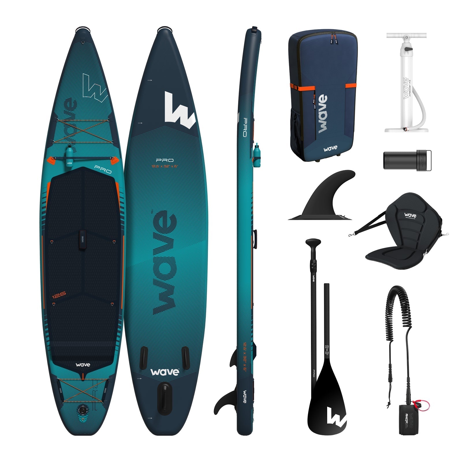 Pro 2.0 SUP | Inflatable Paddleboard | 12'6ft