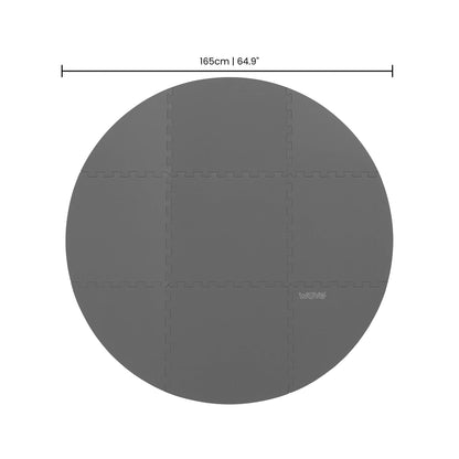 Insulating Foam Mat | Round | 9 Pieces Insluating Floor Mat Wave Spas