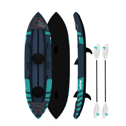 Voyager | Inflatable Kayak | Oxford Cloth | 1-2 Seater Kayak Wave Sups 2 Seater