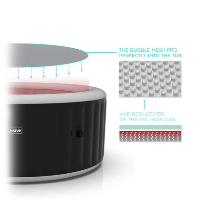 Energy-Saving Floating Eco Liner | 6-Person | Round Covers Wave Spas