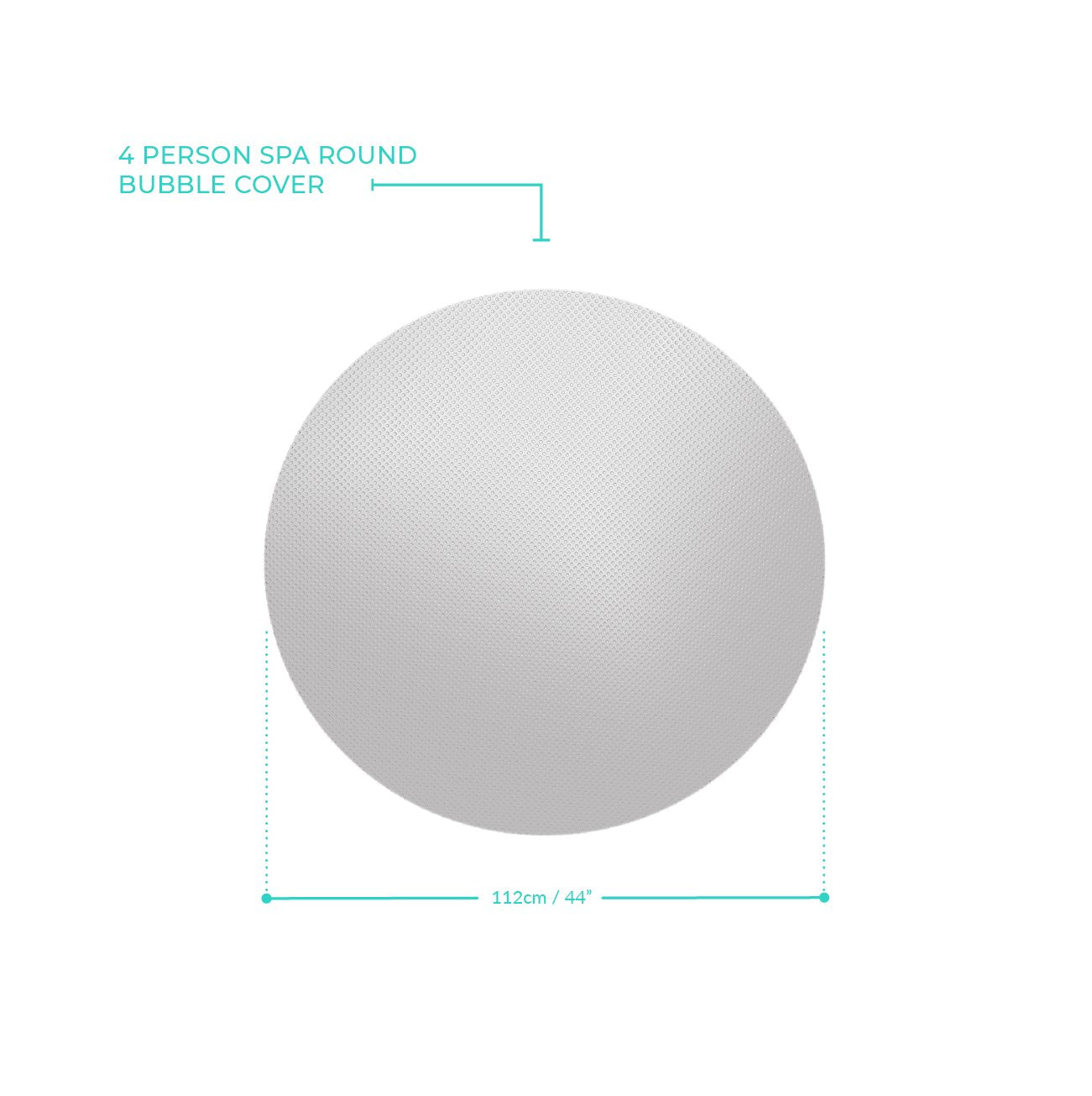 Energy-Saving Floating Eco Liner | 6-Person | Round Covers Wave Spas