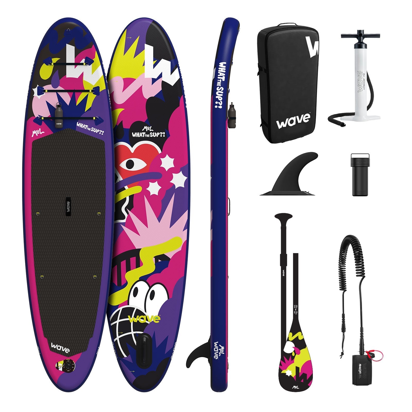 What The SUP?! | Inflatable Stand-Up Paddleboard | MUL Limited Edition | 10'9