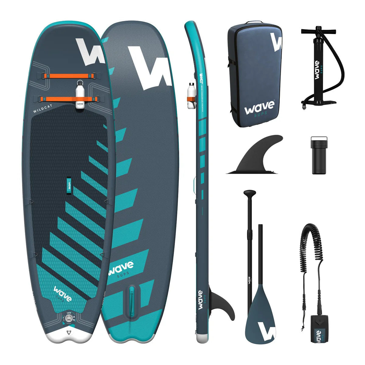 Wildcat SUP | Inflatable Stand-Up Paddleboard | Surf SUP Package | 8.6ft