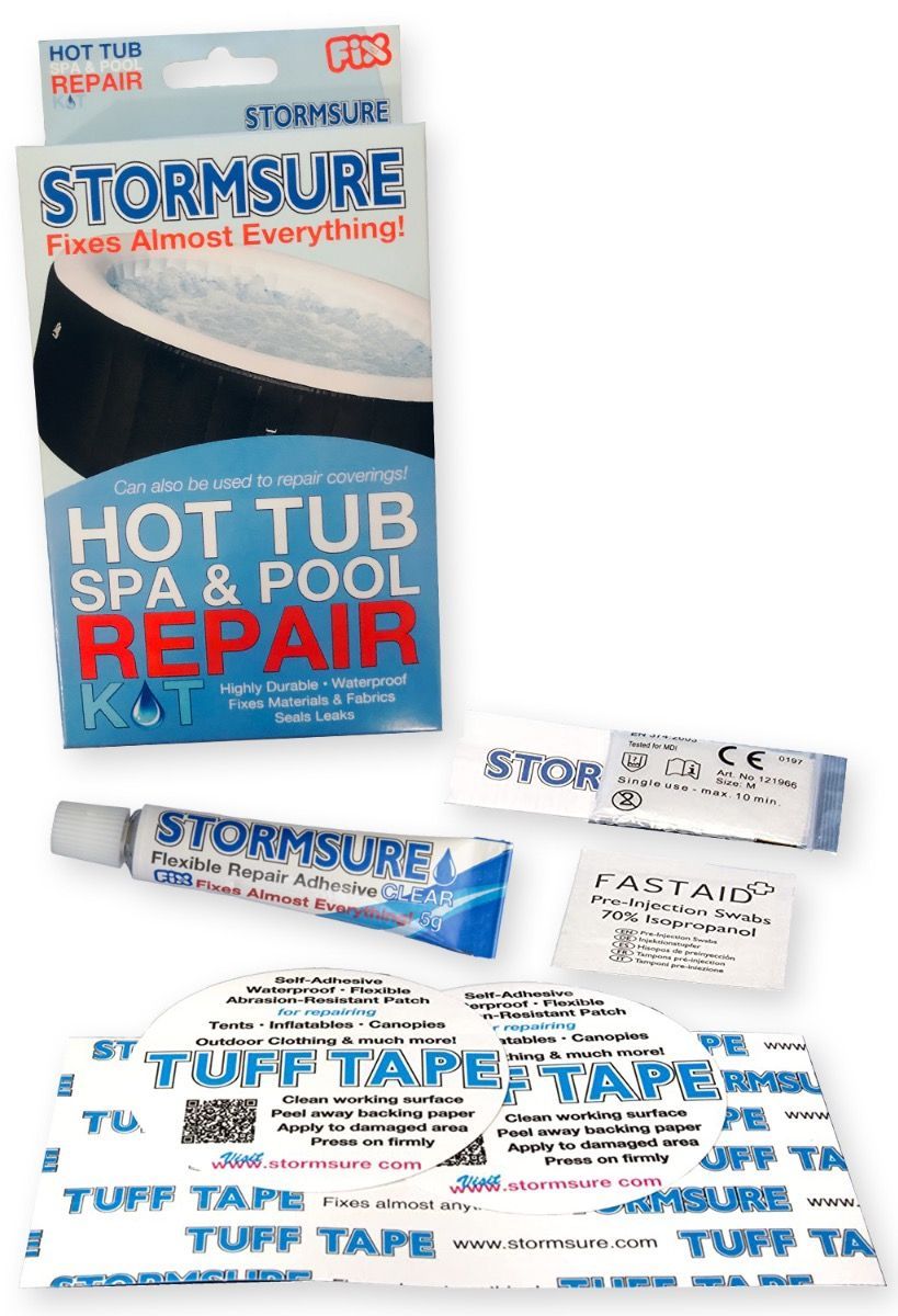 Stormsure Hot Tub and Spa Repair Kit - Wave Spas Inflatable, foam Hot Tubs